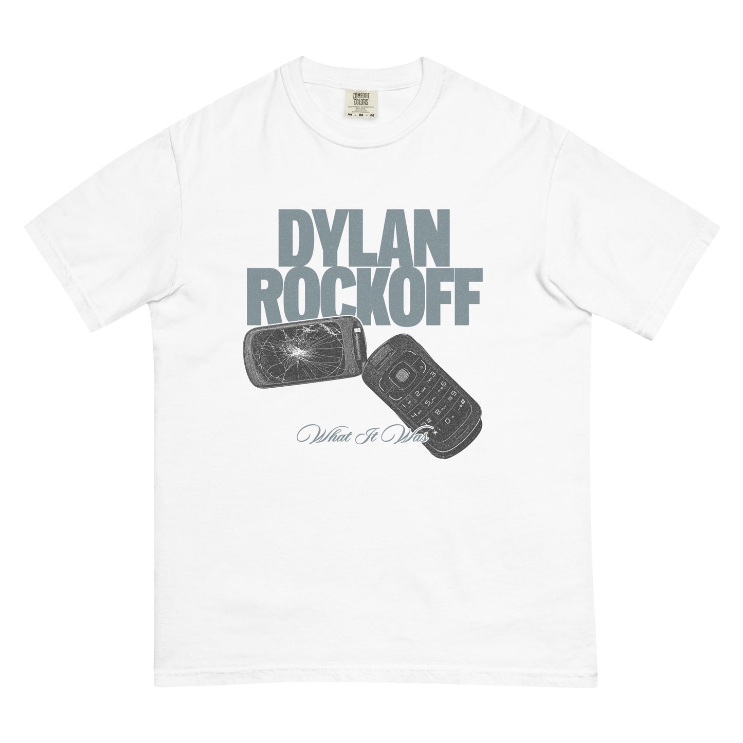 What It Was Blue Text Tee