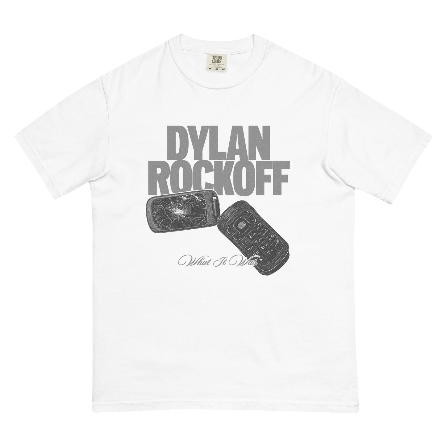 What It Was Grey Text Tee